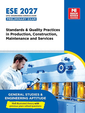 ESE 2027: Standards and Quality Practices in Production, Construction, Maintenance and Services book by Made Easy