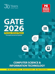 GATE 2026: Computer Science and IT Previous Year Solved Papers book by Made Easy