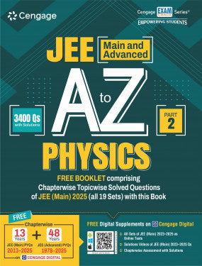 JEE (Main and Advanced) A to Z Physics (Part 2) book by Cengage
