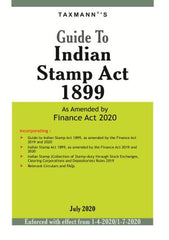 Guide to Indian Stamp Act 1899 book by Taxmann