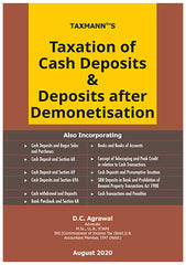 Taxation of Cash Deposits & Deposits after Demonetisation book by D.C. Agrawal