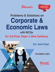 Bharat's Problems & Solutions on Corporate & Economic Laws with MCQs by CA Amit Popli