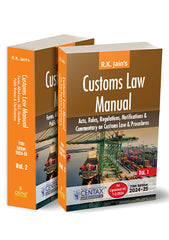 R.K. Jain's Customs Law Manual book by R.K. Jain