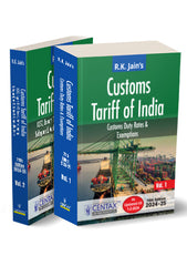 R.K. Jain's Customs Tariff of India book by R.K. Jain