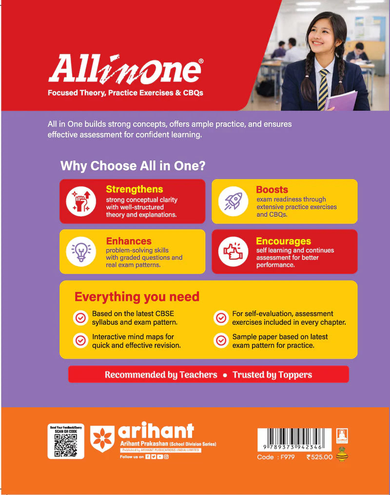 All in One Biology Class 12 for CBSE Exam - Book By Arihant Publication