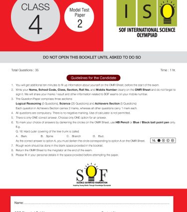 ISO Class-4 Olympiad Previous Years Papers (PYP - Set A and B) Science - Book by MTG Learning
