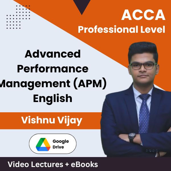 ACCA Professional Level Advanced Performance Management (APM) Video Lectures in English by Vishnu Vijay (Download)