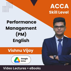 ACCA Skill Level Performance Management (PM) Video Lectures in English by Vishnu Vijay (Download)