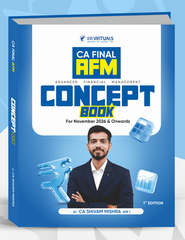 CA Final Advanced Financial Management (AFM) Concept Book by CA Shivam Mishra