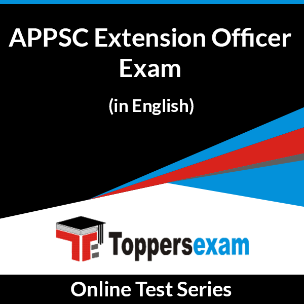 APPSC Extension Officer Exam Online Test Series (English)