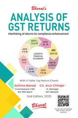 Bharat’s Analysis of GST Returns book by Ashima Bansal, CA Arjun Chajjer