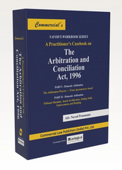 Commercial's A Practitioner's casebook on the Arbitration and Conciliation Act, 1996 - Book By Adv. Navod Prasannan