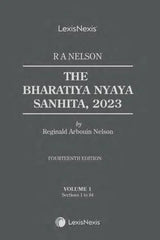 R A Nelson's Bharatiya Nyaya Sanhita, 2023 (Set of 4 Volumes) - Books By LexisNexis