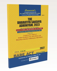 Commercial's The Bharatiya Sakshya Adhiniyam, 2023 (Bare Act - Without Notes) - Book
