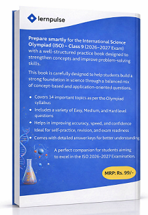 International Science Olympiad (ISO) Practice Book for Class 9 by LernPulse