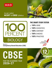 100 Percent NCERT and CBSE Class 12 Biology By MTG Learning