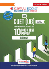 NTA CUET (UG) Mock Test Papers - Biology By Oswaal Books