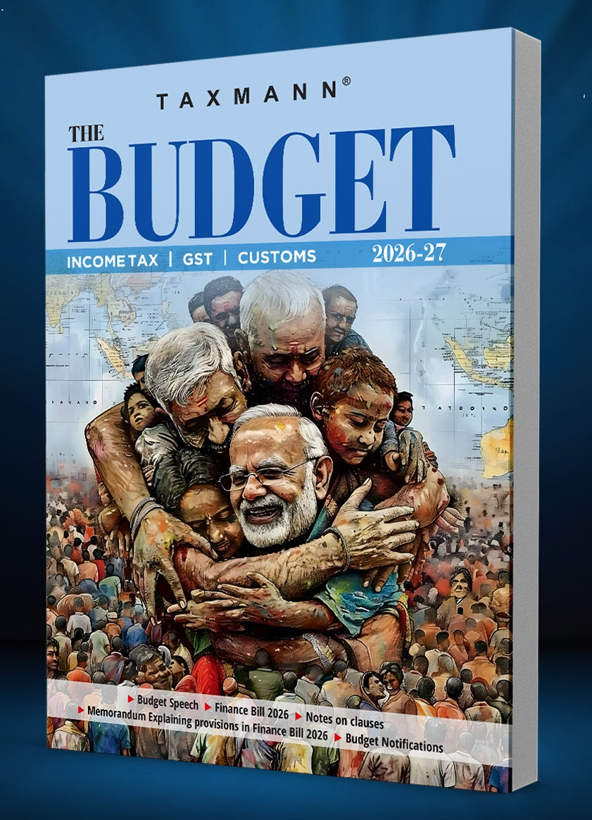 The Budget Income-Tax, GST, Customs - 2026-27 Book by Taxmann