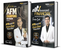 CA Final Advanced Financial Management (AFM) Practice Books and AFM Champions Revision Book By CA Praveen Khatod