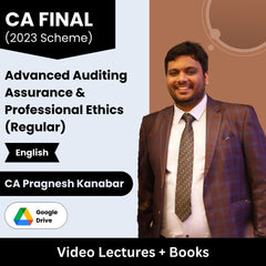 CA Final (2023 Scheme) Advanced Auditing, Assurance & Professional Ethics (Regular) Video Lectures in English by CA Pragnesh Kanabar (Google Drive)