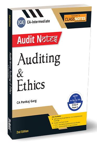 Taxmann's CA Inter Auditing & Ethics Class Notes by CA Pankaj Garg