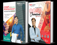 CA / CMA Inter Cost Accounting Practice Books and Cost Champions Revision Book By CA Praveen Khatod