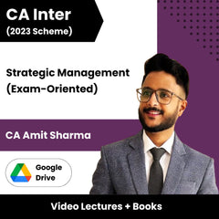 CA Inter (2023 Scheme) Strategic Management (Exam-Oriented) Video Lectures by CA Amit Sharma (Google Drive)