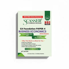 Shuchita Scanner CA Foundation Paper-4 Business Economics Green Edition