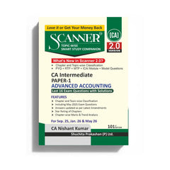 Shuchita Scanner CA Inter Paper-1 Advanced Accounting Green Edition.