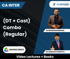 CA Inter (DT + Cost) Combo (Regular) Video Lectures By CA Bhanwar Borana, CA Sankalp Kanstiya (Google Drive)