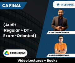 CA Final (Audit - Regular + DT - Exam-Oriented) Combo Video Lectures by CA Shubham Keswani, CA Bhanwar Borana (Google Drive)