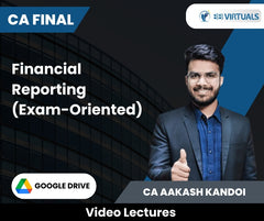CA Final Financial Reporting (Exam-Oriented) Only Video Lectures by CA Aakash Kandoi (Google Drive).