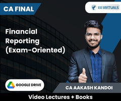 CA Final Financial Reporting (Exam-Oriented) Video Lectures by CA Aakash Kandoi (Google Drive + Books)