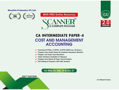 Shuchita Scanner CA Inter Paper - 4 Cost and Management Accounting Green Edition