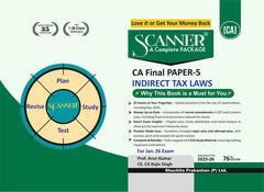 Shuchita Scanner CA Final Paper-5 Indirect Tax Laws Green Edition