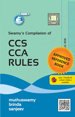 Compilation of CCS CCA Rules - 2025 - Book By Swamy Publishers