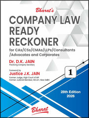 Bharat's Company Law Ready Reckoner Book by Dr D.K. Jain