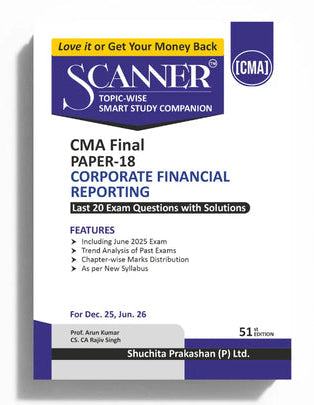 Shuchita Scanner CMA Final Paper - 18 Corporate Financial Reporting Green Edition.