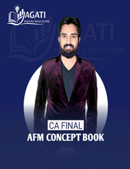 CA Final Advanced Financial Management (AFM) Concept Book  by CA Pratik Jagati