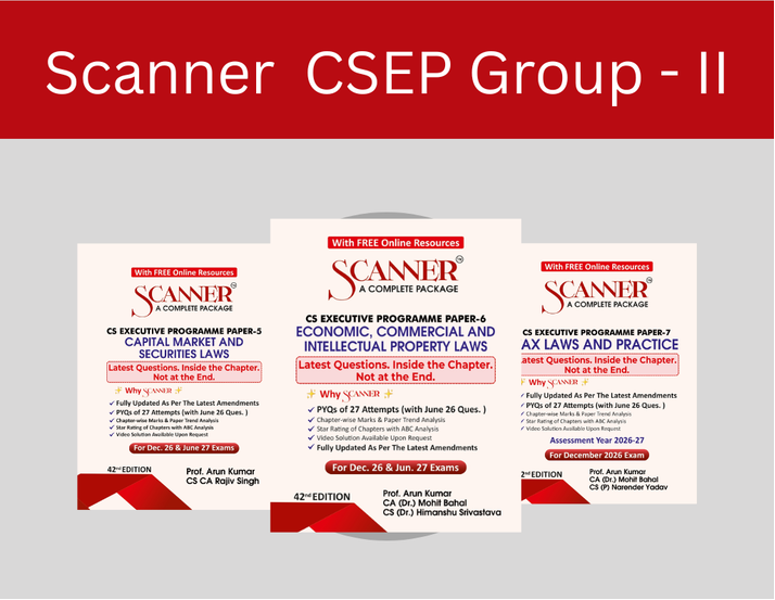 Shuchita Scanner Combo CS Executive Group 2 Paper (5 to 7) Green Edition