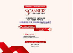 Shuchita Scanner CSEET Paper- 3 Economic and Business Environment Green Edition
