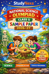 NSO Class 5 Sample Paper 2026–27 | StudyNexa Olympiad Science Practice Book