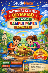 NSO Class 6 Sample Paper 2026–27 | StudyNexa Olympiad Science Practice Book