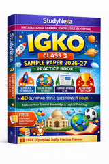IGKO Class 3 Sample Paper 2026–27 | StudyNexa International General Knowledge Olympiad Practice Book