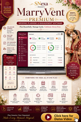 SNexa MarryVent Premium – Wedding Planning & Budget Management Software