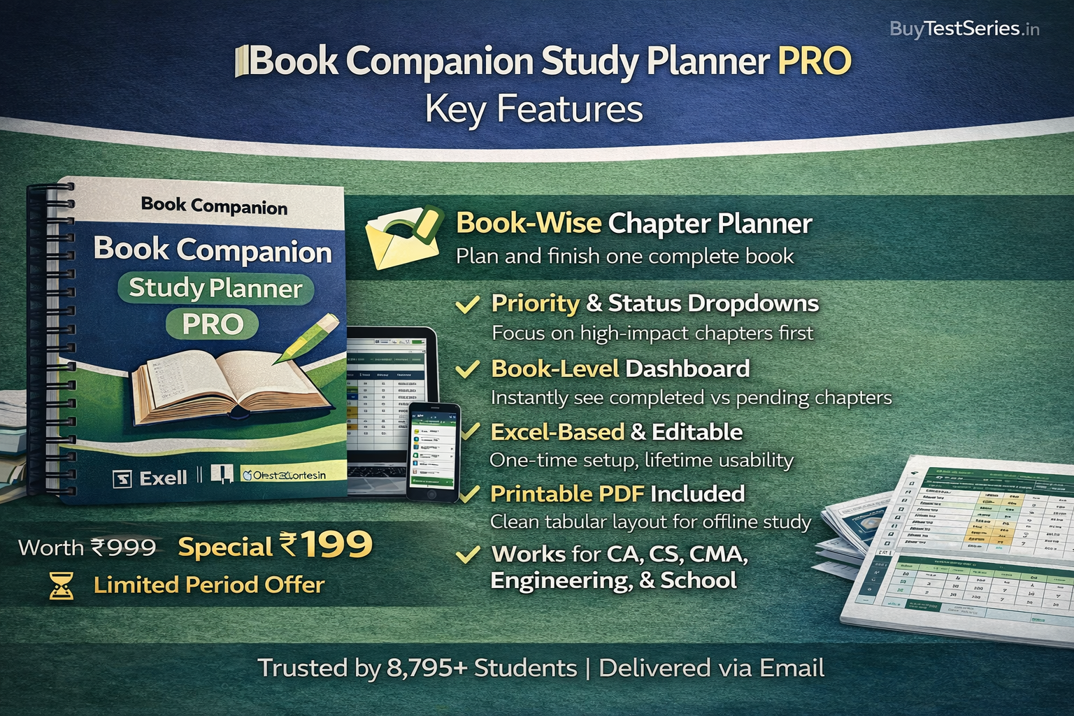 Book Companion Study Planner PRO