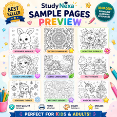 StudyNexa Mega Kids Printables Bundle – 10 Million+ Educational Worksheets, Flashcards, Activities & Coloring Pages