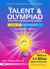 BMA's Talent & Olympiad Exam Resource Book for Class-10 (Maths)