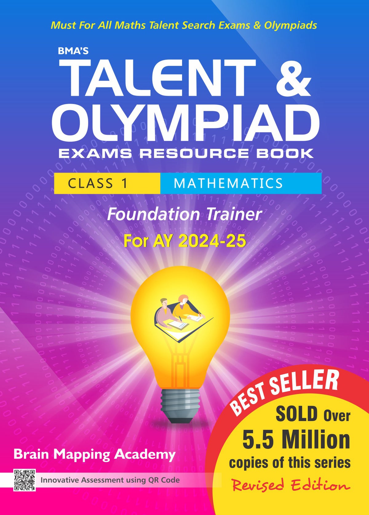 BMA's Talent & Olympiad Exam Resource Book for Class-1 (Maths)