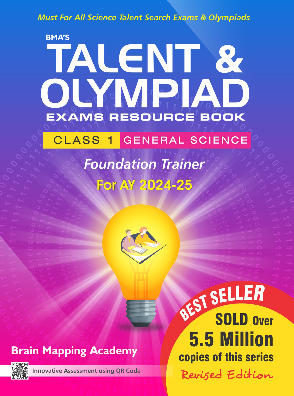 BMA's Talent & Olympiad Exam Resource Book for Class-1 (General Science)